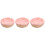 3Pcs Compact Pink Ceramic Hamster Feeder Bowls for Small Pets 6
