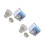 2Pièces Filtre Permeable Poisson ABS Pour Efficace 10