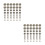120Pièces Rivets Punk Argentés Pour , Sacs Couture DIY 8