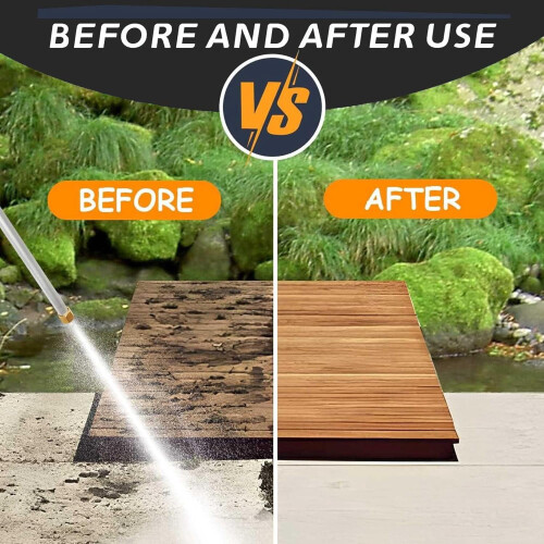 Jet Sono Power Washer – Πλυστικό μηχάνημα υψηλής πίεσης 2 σε 1 με 2 ακροφύσια και 1
