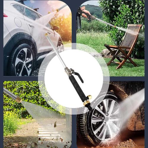 Jet Sono Power Washer – Πλυστικό μηχάνημα υψηλής πίεσης 2 σε 1 με 2 ακροφύσια και 2
