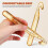 4Sets Multi-Color Crochet Hook Kit with Comfortable Grip and Carry Bag 5