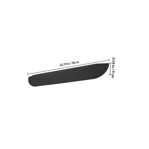 Ramp For Steps With Smooth Transitions Black Rubber 1 Set 1