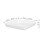 2Pcs Thickened White Plastic Pot Water Trays Square Saucers for Plants 2