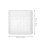 2Pcs Thickened White Plastic Pot Water Trays Square Saucers for Plants 3