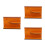 3Pcs Brown Wooden Mini Dollhouse Cake Store Simulation Display Board 8