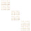 3Sets Hollow Wooden Earrings Kit DIY Drop Earring Making Supplies 9