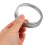 6Pcs Durable Silver Flower Mason Jar Insert Lids Stainless Steel Grid 4