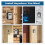 Key Keeper Combination Lock Wall Mounted Waterproof 4 Digits Passwords 5 Keys Storage Box Easy,Multiple Options Available 7