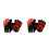 2Pairs Breathable Gloves Half Finger Outdoor Workout Gloves 9