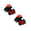 2Pairs Breathable Gloves Half Finger Outdoor Workout Gloves 10