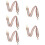 5Pcs Pink Handbag Strap Replacement DIY Wide Bag Chain Accessory 10