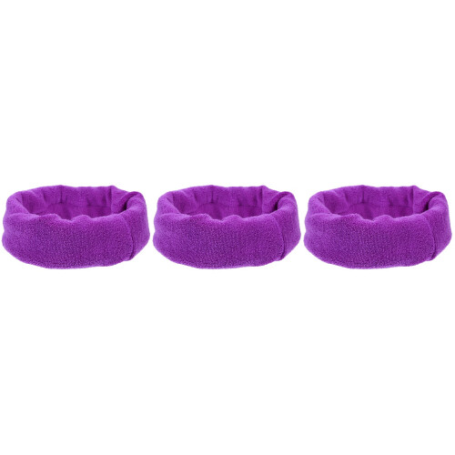 3St Multifunctionele Paarse Oorkap Elastisch Comfortabel Snood 2