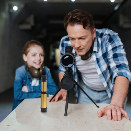 2 Count Telescope Hand Held Toy Extendable Handheld Kid For Kids 2