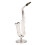 Miniature Copper Silver Saxophone Model 14cm with Stand & Case 14