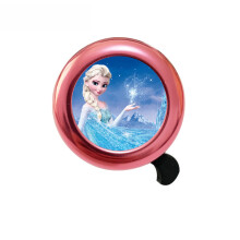 (Pink Elsa 2) Aluminum Bicycle Bell Bicycle Accessories, Bike Loud And Clear Sound