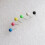Durable Assorted Color Ball Head Pins for Craft Sewing and Location Use 5