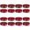 Rood Auto Beschermstrip Sill Scratch-Guard Buigzaam 3
