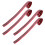 Rood Auto Beschermstrip Sill Scratch-Guard Buigzaam 8