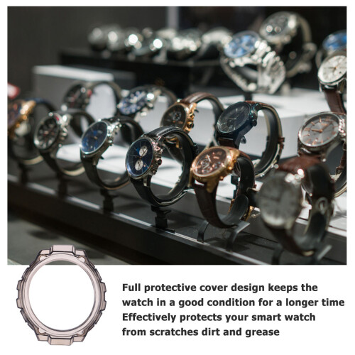 Black Tpu Case for Smart Watch Full Protective Cover 2