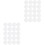 40Pcs Durable White DIY Mesh Grid Plastic Sheet for Craft Projects 4