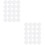 40Pcs Durable White DIY Mesh Grid Plastic Sheet for Craft Projects 7