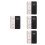 4Pcs Thick Spiral Notebook Work Diary Black Multi-Use Planner 8