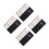 4Pcs Thick Spiral Notebook Work Diary Black Multi-Use Planner 9