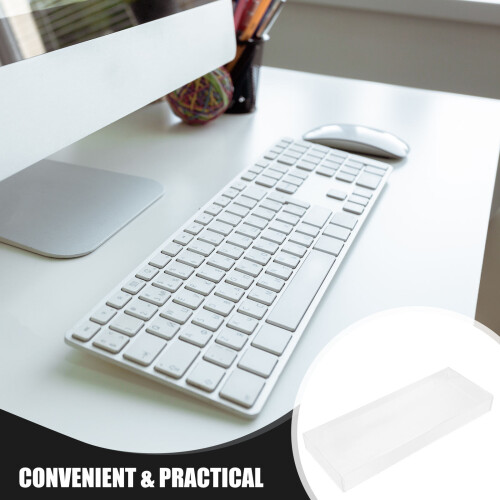 2Pcs Acrylic Keyboard Protective Case For Household Use 2