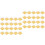 300Pcs Golden Egg-Yolk Puff Holders Eco-Friendly Plastic Cake Boxes 4