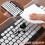 2Pcs Acrylic Keyboard Protective Case For Household Use 9