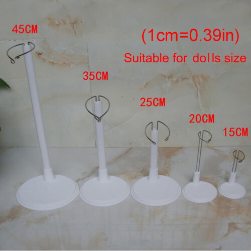 1 Pcs Plastic Doll Stands Professional Holder Display Base Holder for Bear Doll 2