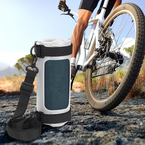 JBLS Flip 7 Silicone Case with Shoulder Strap for Bluetooth Speaker Protection 2