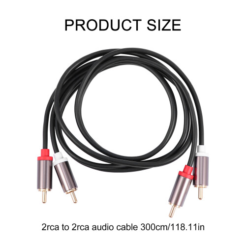 Câble Adaptateur Audio Robuste À Isolation Tressée Noir 1