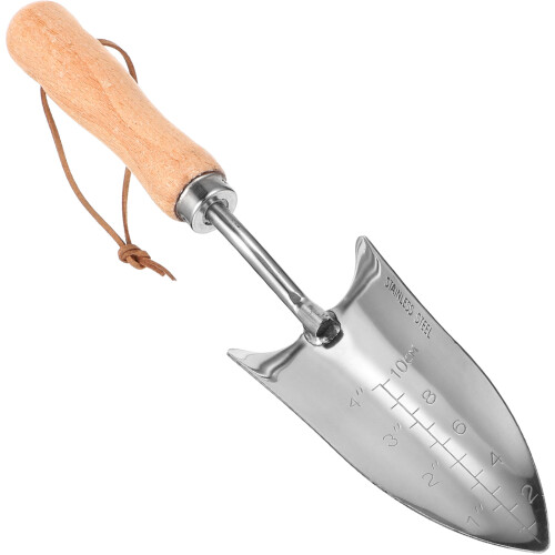 2Pcs Garden Spade Stainless Steel Hand Tools for Soil Digging 2