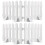 4Pièces Piquet Jardin Résistant, Plastique Décorative 9