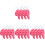 16Pcs Kids 6-Hole Pink Plastic Ocarina Beginner Musical Learning Tool 4