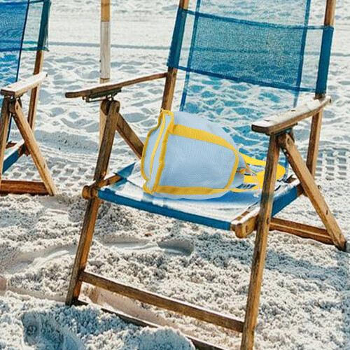Beach Storage Bag Mesh Beach Bag Nylon 2