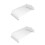 6Pcs Transparent Drink Shelf Pusher Plastic Organizer for Shops 6