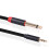 2Pièces Câble Audio Connecteur Noir Usage Pro 5