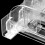 6Pcs Transparent Drink Shelf Pusher Plastic Organizer for Shops 10