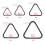 FEAMOS Billiards Triangles Frame Triangles Pool Rack Pool Table Holder Snookers Table Balls Frame Tripods Frame Billiard Holder 6