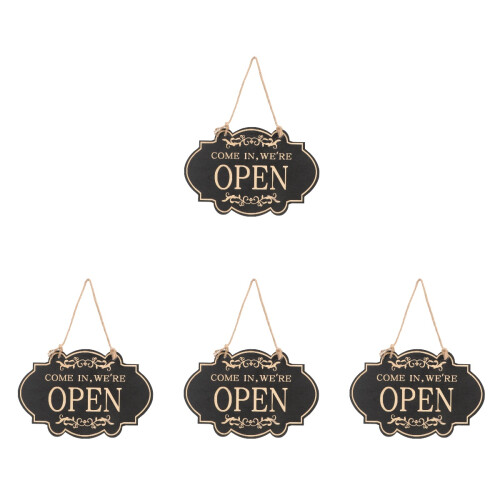 4St Functioneel Deurbord Open Gesloten Voor Winkeldecoratie 1