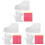 3Ensembles Hydratants Blancs Masques Pieds Pratiques 2