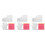 3Ensembles Hydratants Blancs Masques Pieds Pratiques 3