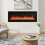 80 Inch Recessed & Wall Mounted Electric Fireplace with Remote 1