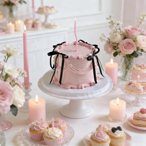 Bow Cake Topper Ribbon Bowknots 30 pcs 1