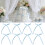 Bow Cake Topper Ribbon Bow Cupcake Toppers 30 pcs 8