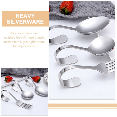 Kids Cutlery Set Seafood Spoon Fork 3 Pieces 1