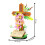 Ensemble de construction Jésus MOC363PCS Croix chrétienne Fleur avec éléments floraux Modèle de bloc de construction 4